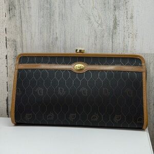 Vintage Christian Dior Clutch Honeycomb Collection
